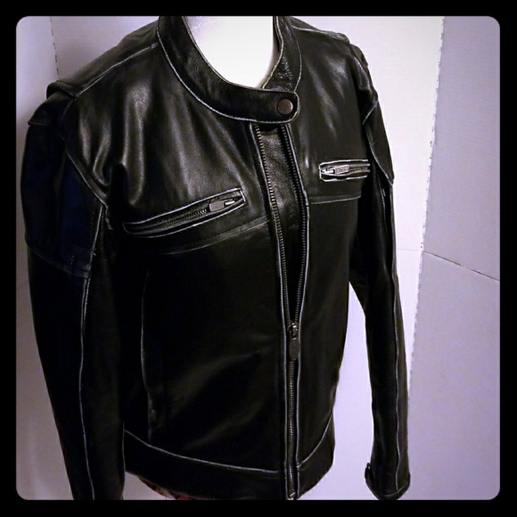 river road distressed leather jacket